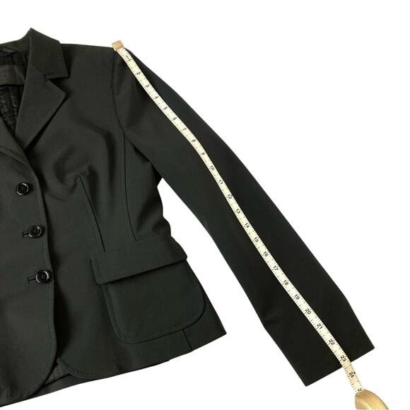 Archival PRADA Black Skirt Suit IT 42 US 6 - 90s Minimalist Office Sire Set - Picture 7 of 15